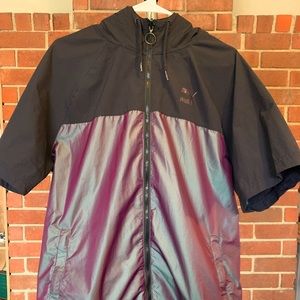 Puma Short Sleeve Hoodie Rain Jacket